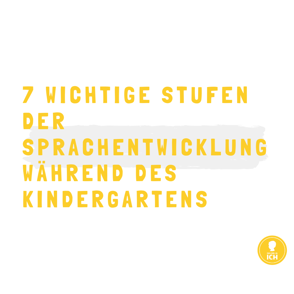 7 wichtige Stufen der Sprachentwicklung während des Kindergartens